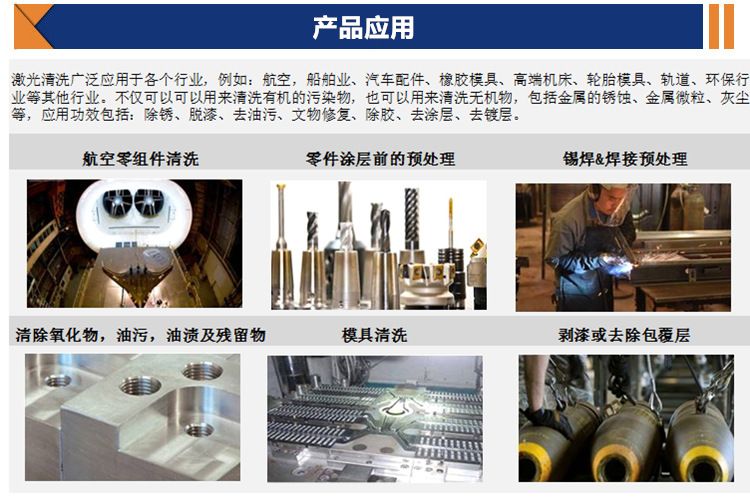 激光清洗應用領域lwmlaser