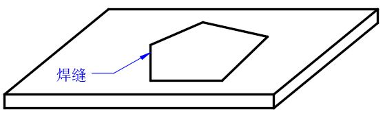 平面封閉圖形狀焊縫