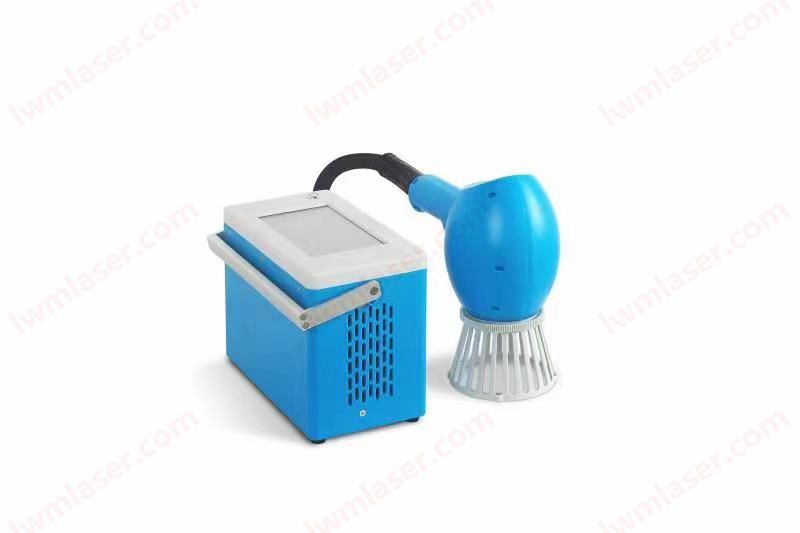 便攜mini手持光纖激光打標機20W(帶鋰電池供電）-lwmlaser